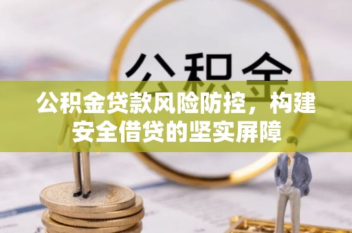 邵武公积金贷款风险防控，构建安全借贷的坚实屏障