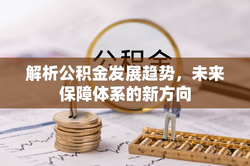 邵武解析公积金发展趋势，未来保障体系的新方向