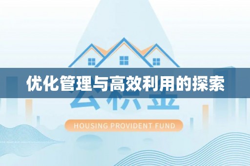 邵武优化管理与高效利用的探索
