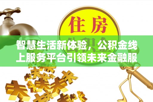 邵武智慧生活新体验，公积金线上服务平台引领未来金融服务