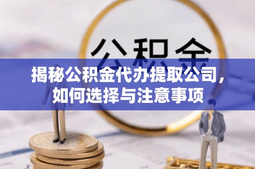 邵武揭秘公积金代办提取公司，如何选择与注意事项