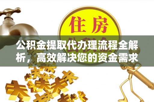 邵武公积金提取代办理流程全解析，高效解决您的资金需求